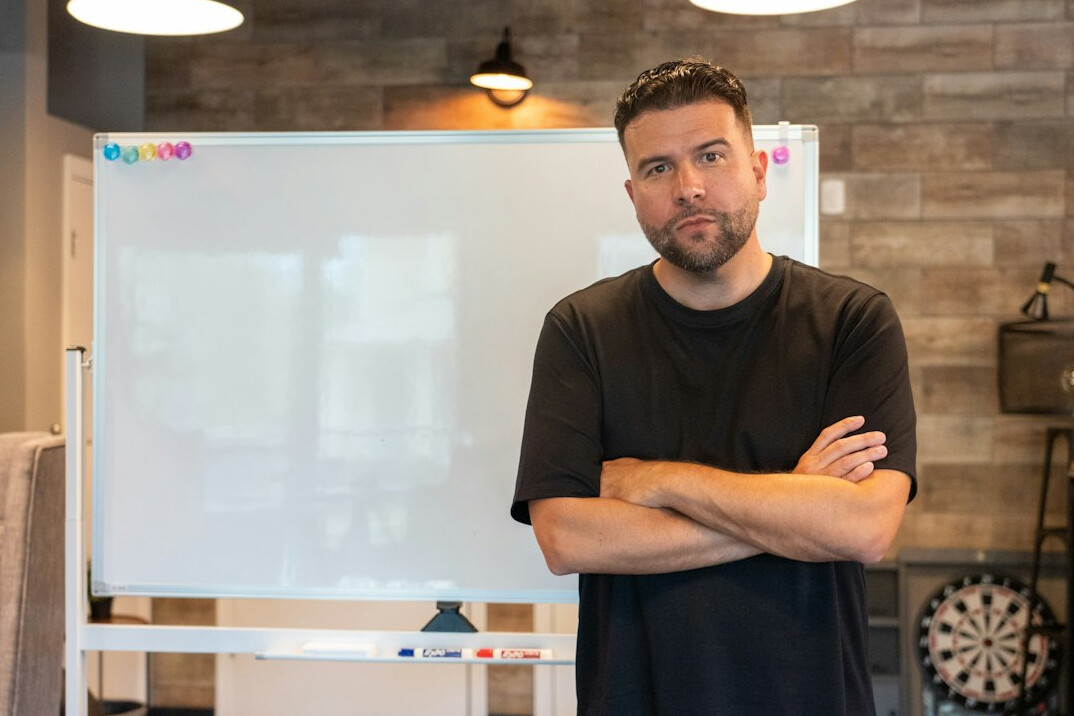 Portrait of a marketing manager