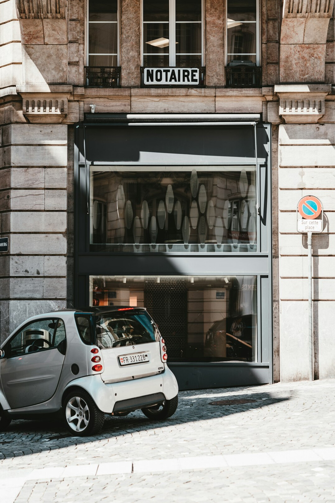 modern car rental office